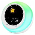 thumbnail image 1 of Sun & Moon Rise Kids Alarm Clock, Children's Sleep Trainer,Sleep Sound Machine, Wake Up Light & Night Light,Teach Kids Day & Night, 1 of 7