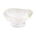 thumbnail image 1 of Plato de fruta BLESIY Frutero grande con borde antideslizante cuenco de pedestal redondo, 1 of 8