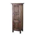 thumbnail image 5 of Sunset Trading Cottage Tall 2-Door Wood Storage Cabinet in Raftwood Brown Wood, 5 of 5