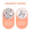 thumbnail image 3 of 4pcs Empty Eyeshadow Palettes Blush Case Highlighters Container Makeup Palettes, 3 of 8