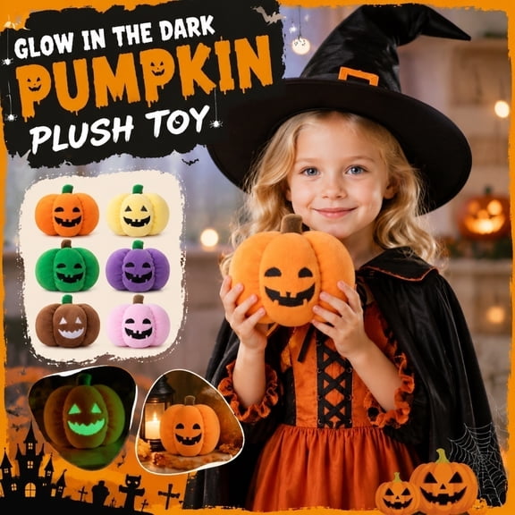 Pumpkin Plush Toys White Pumpkin Stuffed Animals, Halloween Decor Cozy Plush Figure Toys, Gentle Snuggle Gifts for Babies, Halloween Party Favors