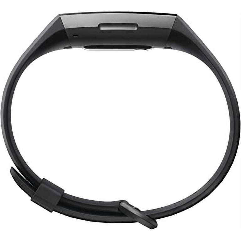 Used Fitbit FB410GMBK Charge 3 Fitness Tracker, Graphite/Black  