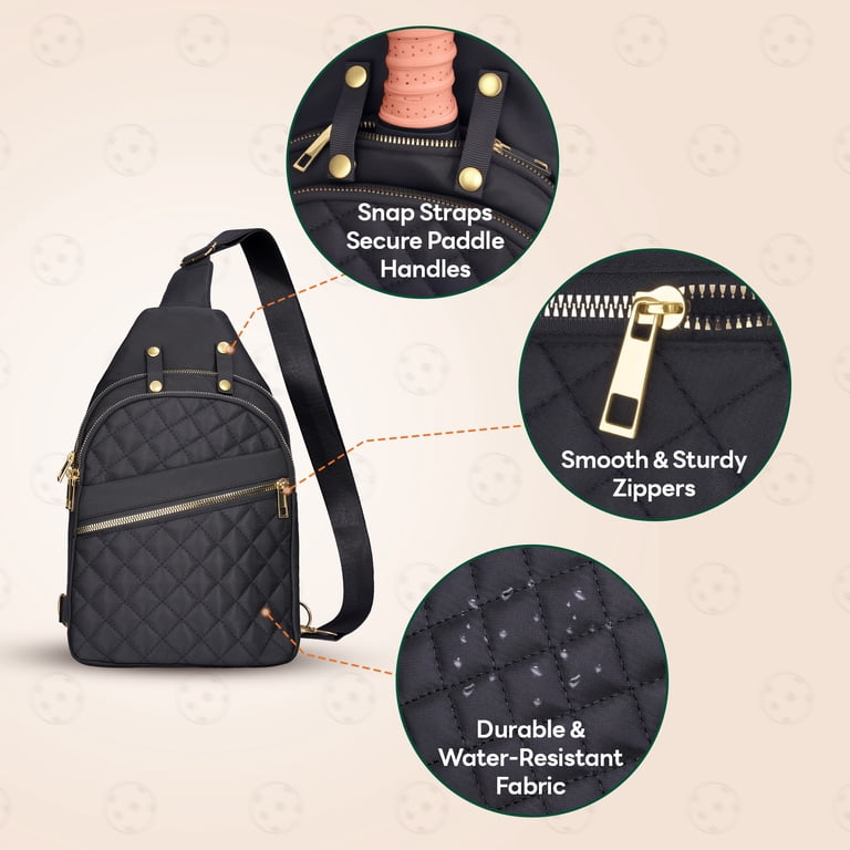Polyester Sling Backpack with Adjustable Strap and Water Repellent Amazon.com | HAWEE Crossbody Sling Backpack Bag Purses for  main image 4
