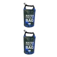 thumbnail image 2 of Greeniant 2L Inflatable Swimming Bag Multifunction Dry Storage Washable Capacity Boating Pouch Large Dustproof Sports Sack Lifebelt Water Camuflaje Azul 11.5 x 28 cm 2piezas Greeniant CBP108250, 2 of 5