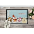 thumbnail image 2 of Carolines Treasures Merry Christmas Carolers Chow Chow White Door Mat Indoor Rug or Outdoor Welcome Mat 24x36 Doormat, 2 of 4