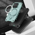 thumbnail image 4 of for iPhone 16e Rugged Grip Phone Case,Compatible with MagSafe,Magnetic Case For iPhone 16e, Military-Grade Protection Anti-Scratch Anti-Slip Shockproof Cover,Midnightgreen, 4 of 7