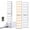 White/Warm/Natural light, variant on Under Cabinet Lights, 2 Pack Rechargeable Motion Sensor Closet Lighting, Dimmable RV Step Lights Stick-Anywhere LED Night Bar for Kitchen, Wardrobe, Stairs (White)