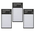 thumbnail image 4 of Bloc de notas magnético con lista de compras de 3 libros para nevera, con parte trasera magnética, bloc de notas decorativo, 4 of 7