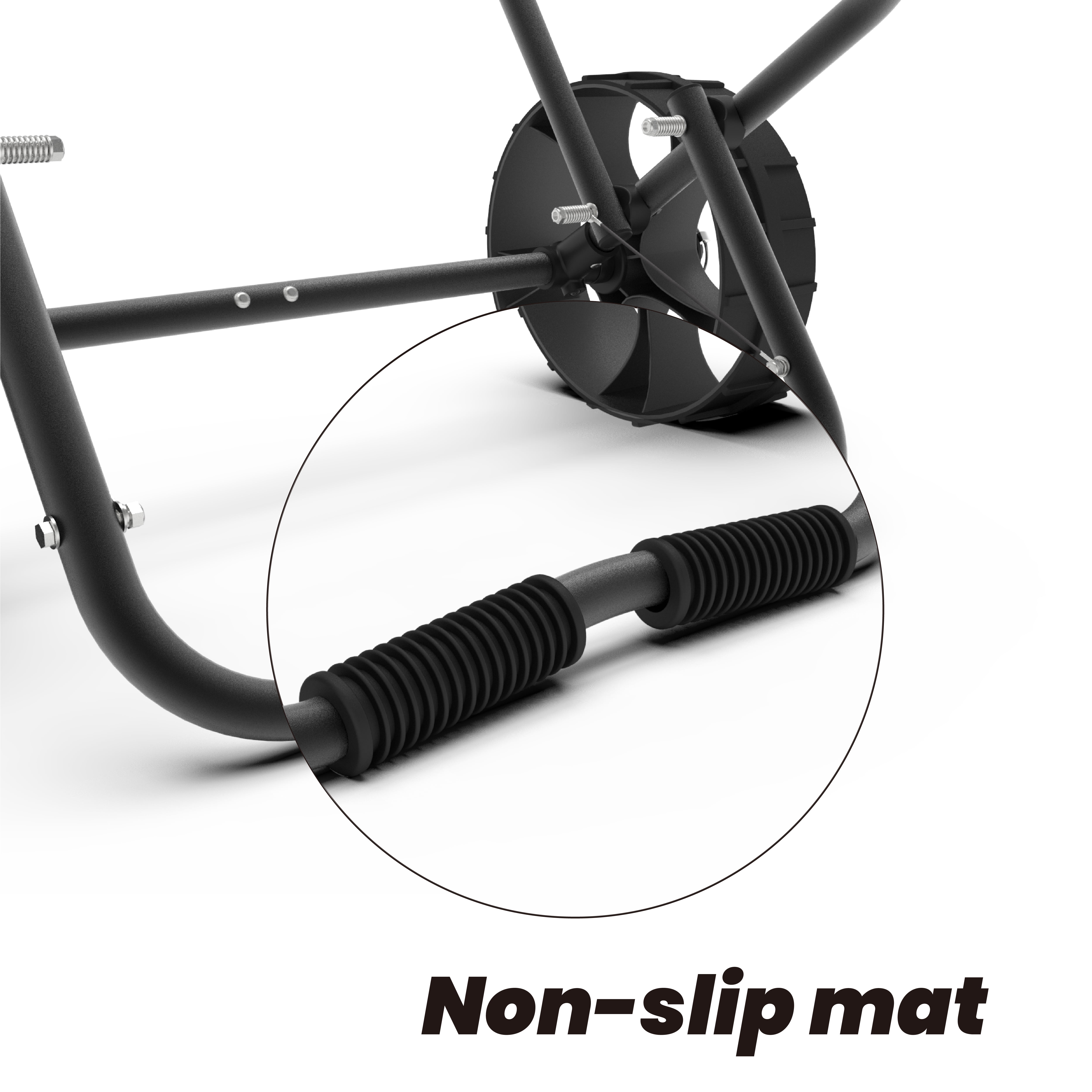 FDB 200LBS Universal Folding Bend Kayak Canoe Boat Carrier Dolly Trailer Tote Trolley Transport Cart Wheel for Carrying Kayaks, Canoes, Paddleboards, Float Mats, Boats Black