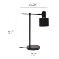 thumbnail image 4 of Simple Designs LT2074-BLK Lampe de Table en Métal, Noir, 4 of 4