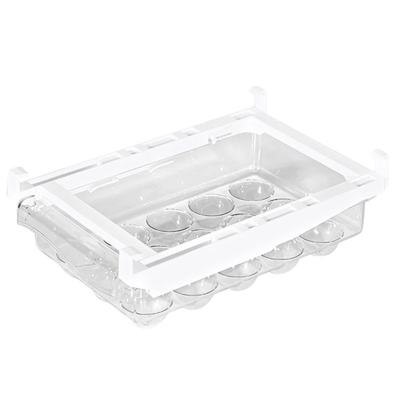 unbranded Drawer Egg Crisper Eggs Containers for Fridge Pantry Auto Organizer
