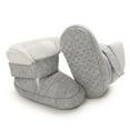 thumbnail image 1 of Baby Girls Boys Snow Boots, Toddler Infant Soft Sole Winter Warm Prewalker Newborn Outdoor Shoes, 1 of 7