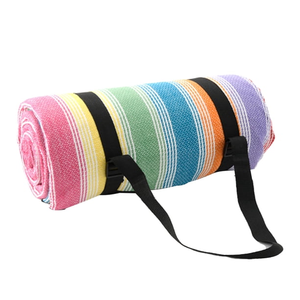 Manta de picnic, manta de playa, manta de camping para exteriores, lavable, plegable, portátil, duradera, resistente, de secado rápido, para playa, senderismo, camping, viajes, ligera, fácil