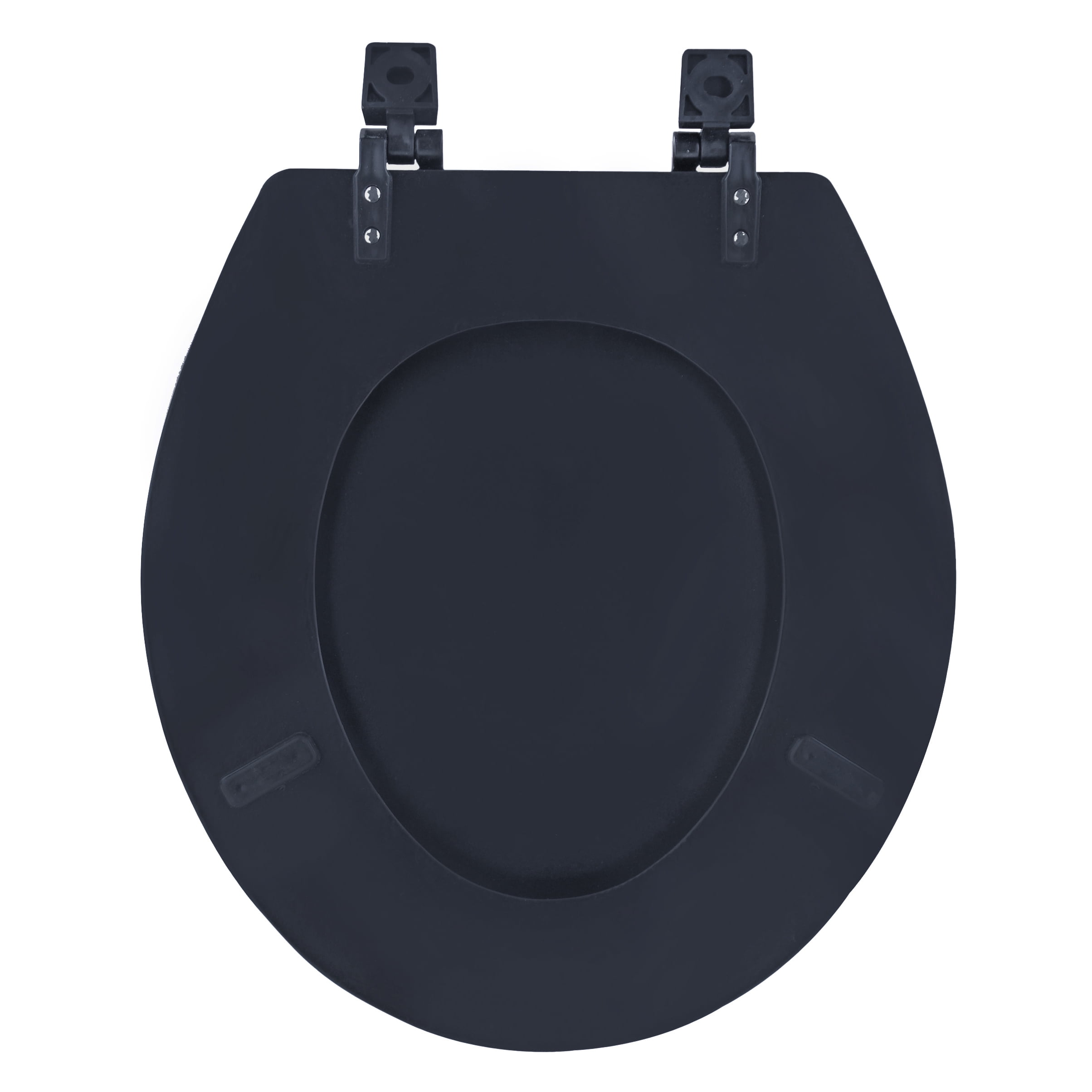 Ergode Fantasia 17 Inch Standard Wood Toilet Seat - Black