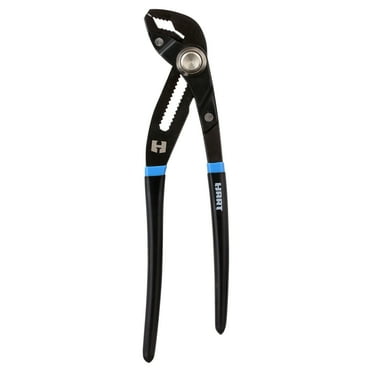 HART 12-inch Locking Groove Joint Pliers with Comfort Grip, Steel, New Condition