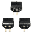 thumbnail image 1 of Adaptador 9 Pines Puerto Enchufe Convertidor Placa Base Accesorios Del Chasis (PH23B), 1 of 6