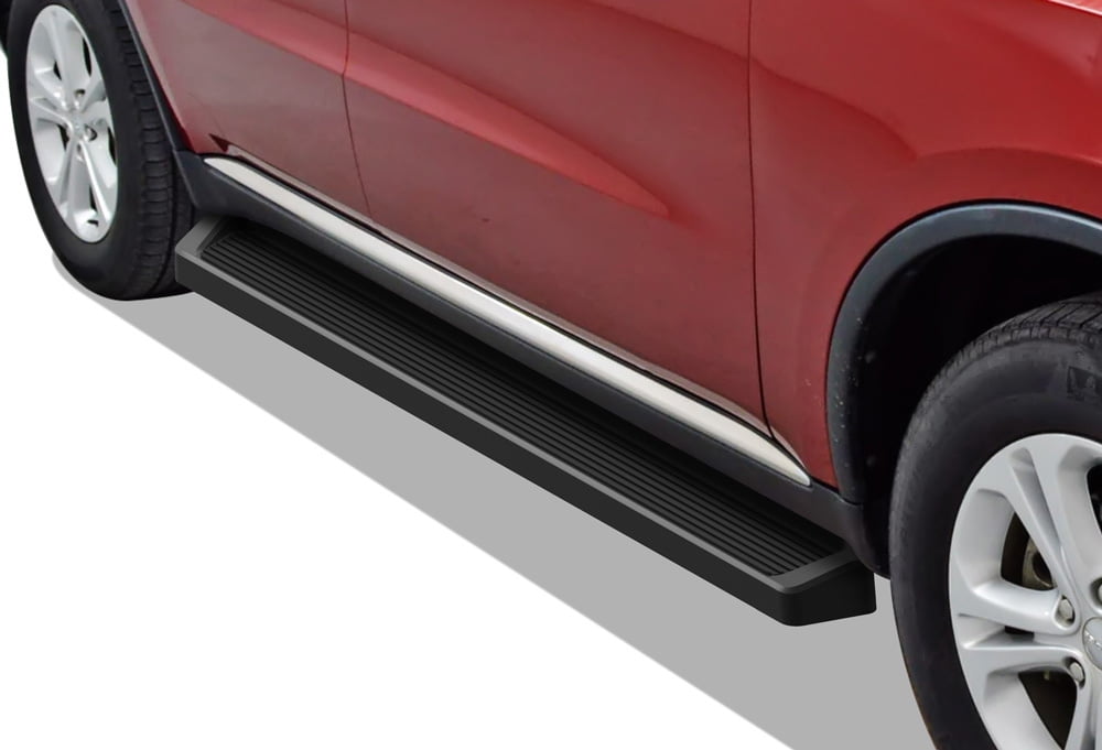 APS iBoard Black Running Boards Style Compatible with Dodge Durango 20042010 & Chrysler Aspen