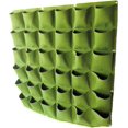 thumbnail image 2 of Bolsa de plantación de jardín colgante vertical, bolsa de plantación montada en la pared, flores, verduras, decoración de pared de patio, 2 of 7