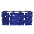 thumbnail image 4 of Dapmiu Oxford Cloth Foldable Bathtub, One-Click Folding with Thickened Bracket & Double Drain Holes, Starry Blue Pattern, Portable Soaking Tub for Home and Travel(Starry Sky), 4 of 7
