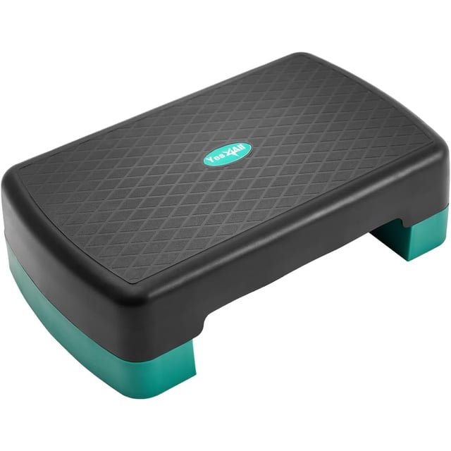 Plataforma para ejercicios aeróbicos Yes4All, elevadores ajustables