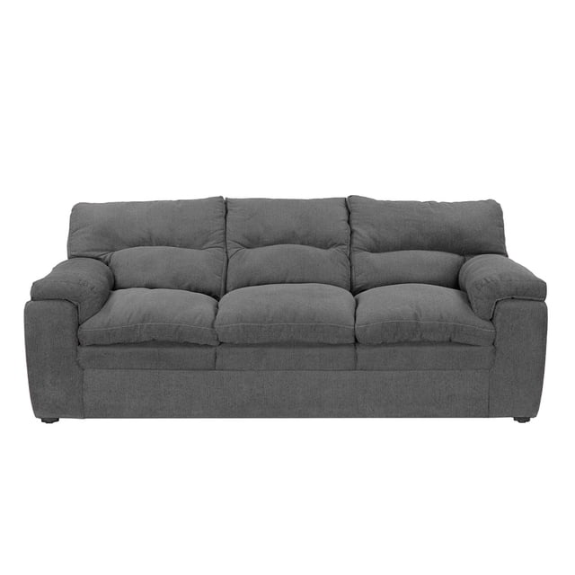 Sofá TRINITY Cosmo 3 Plazas Gris para Sala