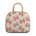 thumbnail image 2 of Reusable Thermal Lunch Bag Lunch Box for Women Men,Marine Adorable Crab Cooler Bag Small Leakproof Beach Picnic Cooler Tote Bag with for Work Picnic Camping, 2 of 7