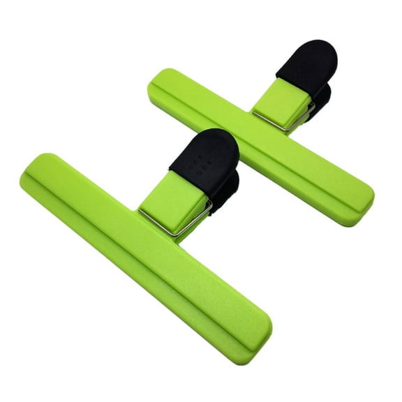YIEMEEN 2/3pcs Large Chip Bag Clips Food Clip Plastic Heavy Duty Air Tight Sealing Grip