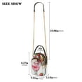 thumbnail image 2 of FORMRS Crossbody Bag for Women Quilted Travel Shoulder Cell Phone Purse with Chain Strap Handbag, Strawberry Ice Cream Pattern, 2 of 7