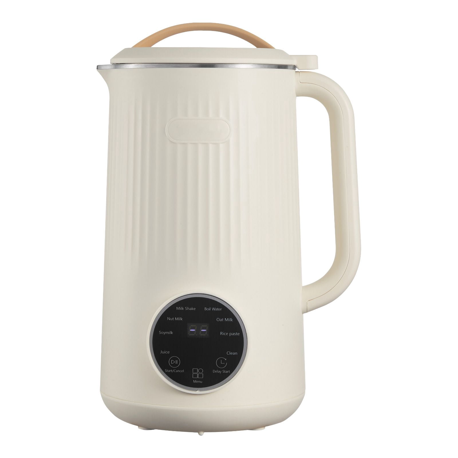 8-in-1 Nut Milk Maker 34 oz Capacity 10 Blades Soundproof Cover Self-Cleaning for Soy Almond Oat Milk