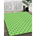 thumbnail image 2 of Ahgly Company Indoor Rectangle Patterned Emerald Green Area Rugs, 2' x 5', 2 of 6