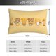 thumbnail image 2 of Fotbe Pumpkin Pie Gnome Funda de Almohada Decorativa Estilo Occidental, Lujo en Algodón, Fundas para Almohadas King, Cojín Estampado para Decoración del Hogar-20"x30", 2 of 6