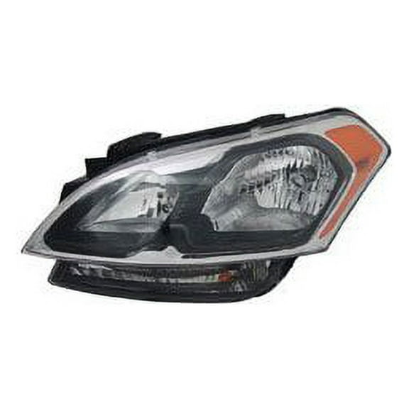 Left Headlight Assembly - Compatible with 2012 - 2013 Kia Soul Hatchback