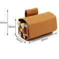 thumbnail image 2 of Ettsollp Golf Bag Faux Leather Lightweight Golf Storage Bag with Button Closure Golf Waist Holder Sports Accessory Golf Storage Box, 2 of 7