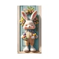 thumbnail image 2 of ddioayh 90×180cm Easter Door Cover Banner Nylon Spandex 25×20×2cm 130g Bunny Vertical Door Curtain For Outdoor Party Decor, 2 of 6