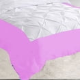 thumbnail image 2 of BedDecor 100% Egyptian Cotton 3Pcs Dual Tone Duvet SetSolid (Pink, Full/Queen), 2 of 4