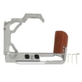 thumbnail image 2 of ZFC Full Camera Cage, Wooden Handle Camera Video Shooting Cage Rig With Arca 38mm, 1/4 3/8 Inch Threaded Hole And Cold Shoe Mount, For ZFC Camera, 2 of 8
