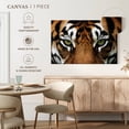 thumbnail image 5 of Elephant Stock Gaze Of A Tiger Wall Art - Horizontal Canvas Wall Art - Living Room Wall Decor - Animal Canvas - Brown And Orange Decor - 48" x 32", 5 of 8
