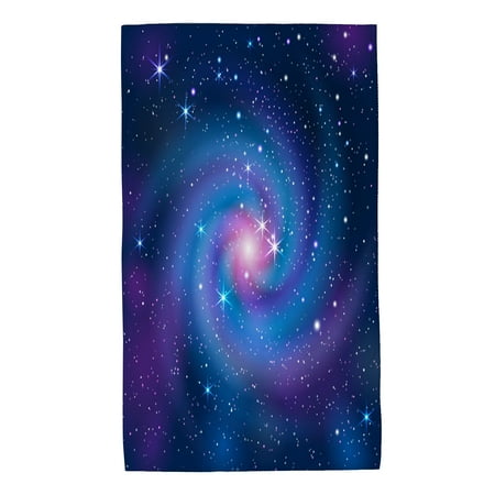 

Hand Towel Galaxy Bursting for Bathroom Kitchen Absorbent Soft Home Face Bath Towels 27.5 X 16 Inches