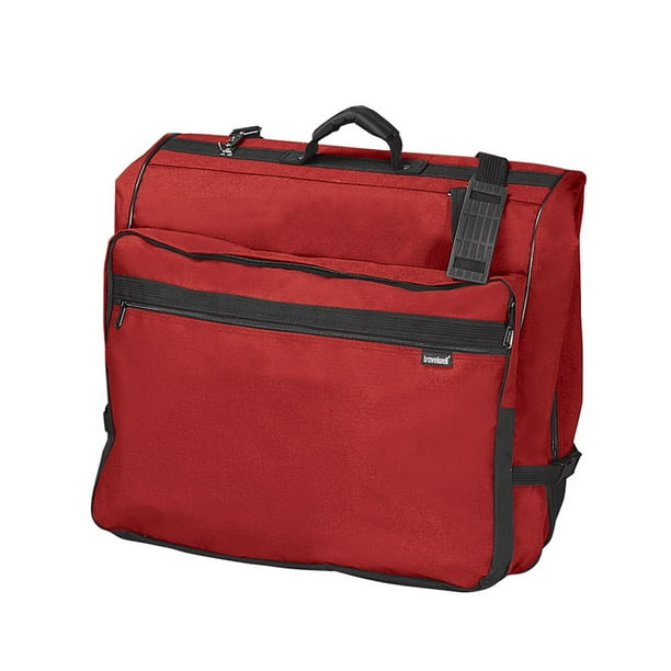 DELUXE RED GARMENT BAG