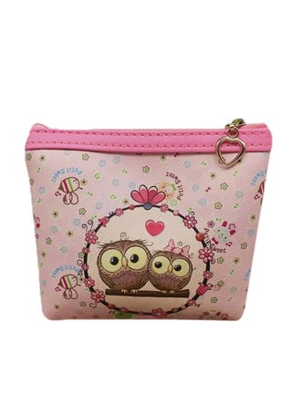 A5 Personalized Wallet for Men Womens Owl Wallet Card Holder Coin Purse  Clutch Handbag Other 