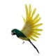 thumbnail image 5 of Adorno de pluma de pájaro artificial realista para decoración del jardín del hogar Parrot 2, 5 of 6