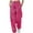 Hot Pink, variant on Summer Pants for Women Fashion Waistband Rope Pocket Home Casual Sports Loose Leg Pants Women Trouser Control for Lounging Womens Casual Winter Fashion Clothes Lightweight Coffee 2XL