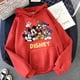 thumbnail image 1 of 2024 Minnie Disney Sudadera con capucha Crop Top Mickey Mouse mujeres sudaderas con capucha niños niñas ropa de calle Harajuku, 1 of 1