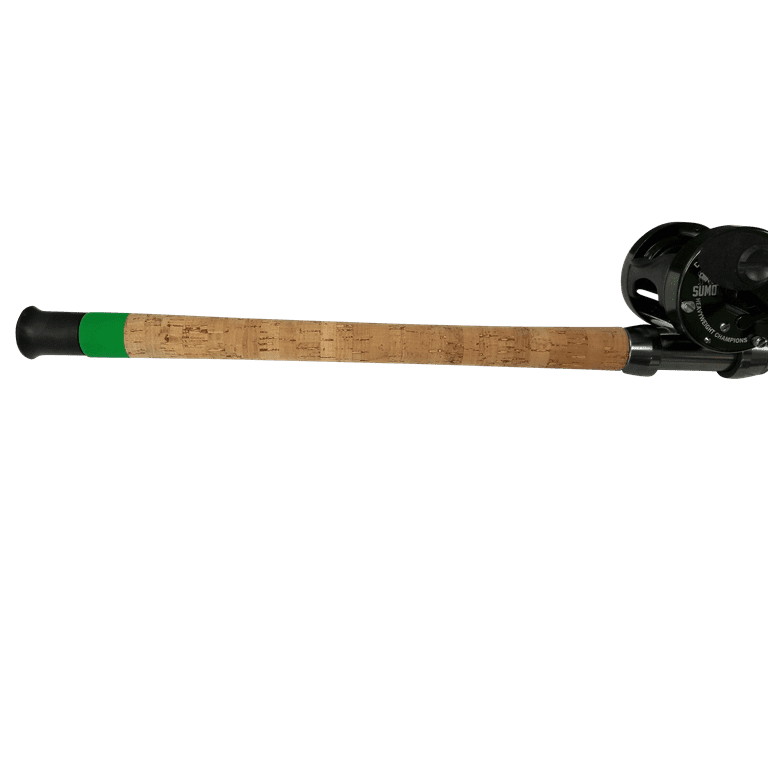 Elite 150 Catfishing Rod: 1 Piece Medium Heavy, 7' 6 by Catfish Sumo,  Dead-Lifts 150lbs