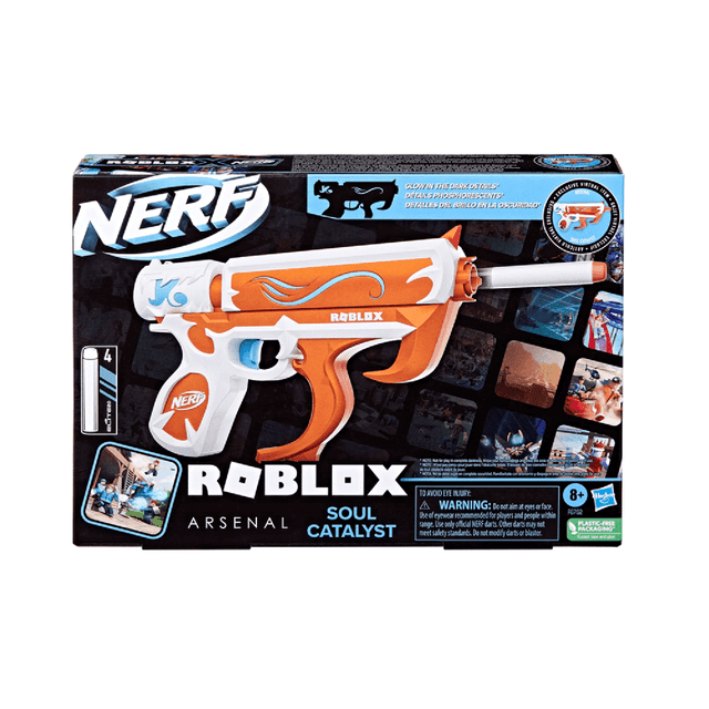 Nerf Roblox: Arsenal Soul Catalyst Lanzador De Dardos Hasbro F6762