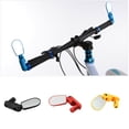 thumbnail image 2 of Guardoinrt Rétroviseur Arrière Réglable Avion avant Rétroviseurs de Vélo Ajustement Universel Pièces de Vélo Vélos de Montagne Extérieur Plus Lisse Rouge, 2 of 6