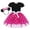 A193-Pink, variant on Jurebecia Princess Costumee Baby Fancy Mini Dress up Princess Bowknot Tutu Tulle Xmas Cosplay Cute Birthday Party Outfits 100 cm 2-3 Years