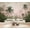 Color 4, variant on Wallpaper Tropical Plant Banana Leaf Banana Leaves Palm Fronds Peel and Stick Wall Murals 69"H x 96"W Removable PVC Wall Paper Self-Adhesive Wall Paintings Art Decor for Bedroom Living Room