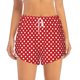 thumbnail image 2 of Balery Red Polka Dot Pantalones cortos deportivos para mujer con forro y dos bolsillos, elásticos, para entrenamiento, gimnasio, yoga-Small, 2 of 7