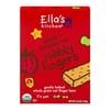 (24 pack) (2 pack) Ella's Kitchen 1+ Year Organic Nibbly Fingers Snack Bars, Apples + Strawberries, 5 Count